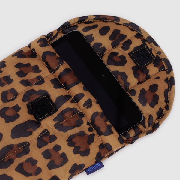 Puffy Tablet Sleeve 8" - Leopard