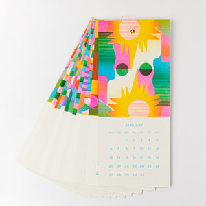 The Mini 2025 risograph calendar by Risotto