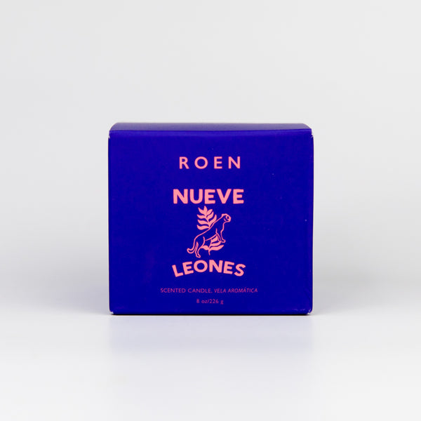 Nueve Leones Candle