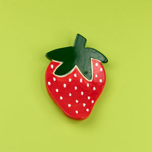 Strawberry Dish by SMO Ceramics