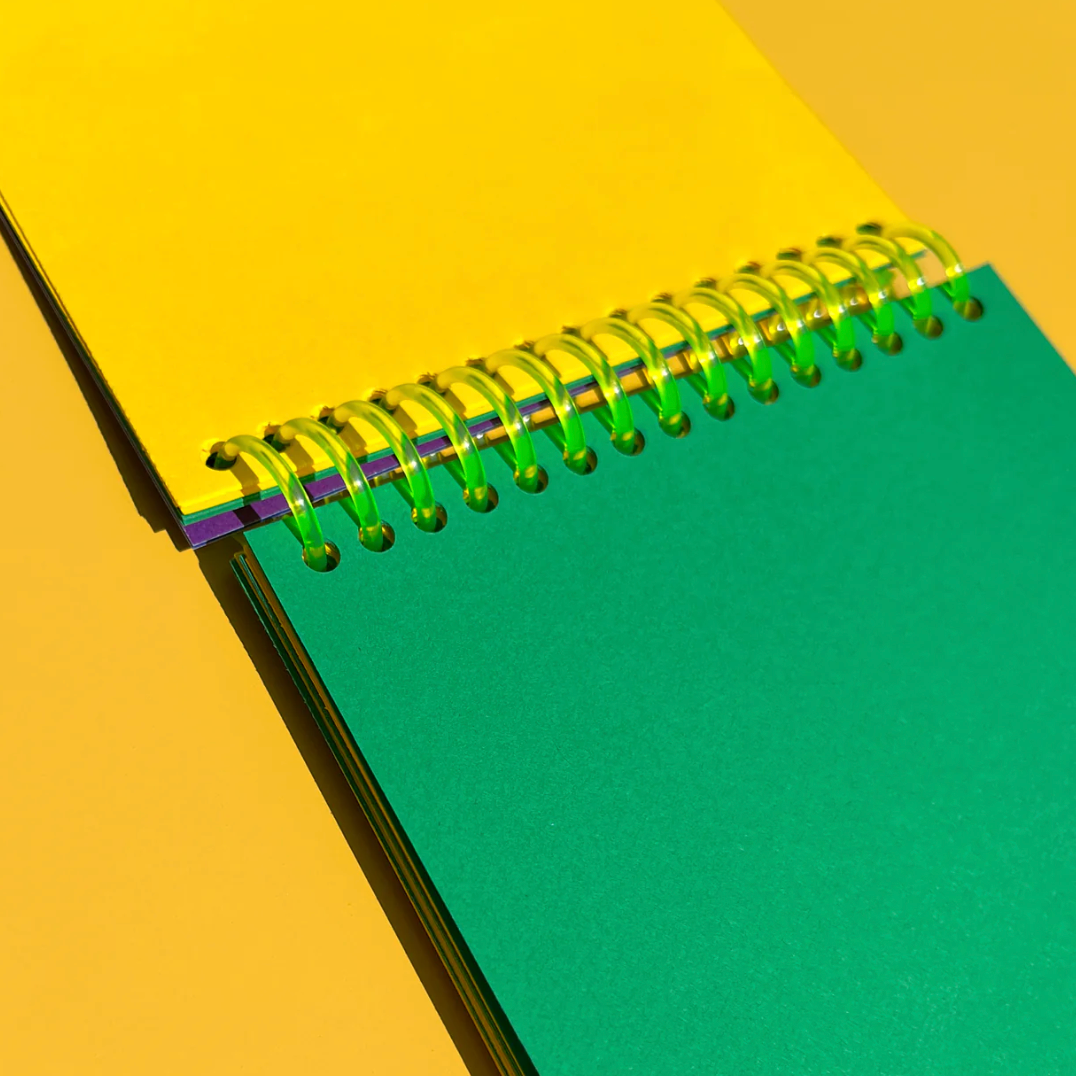 Bokchoy Spiral Notepad