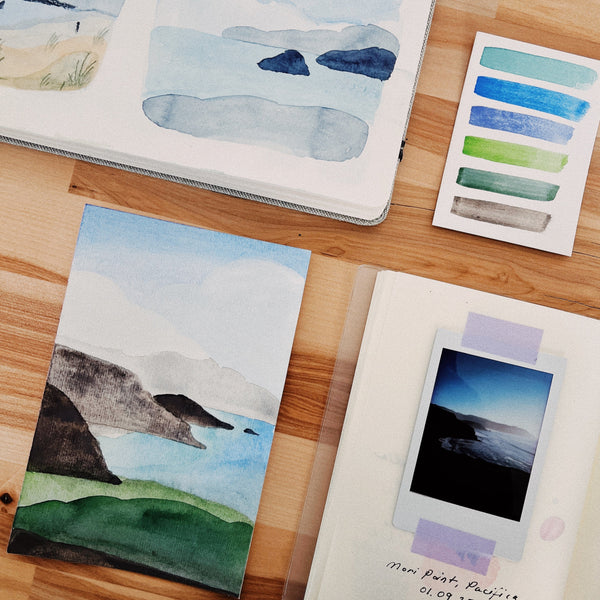 Watercolor Landscapes Workshop with Claudia Solis