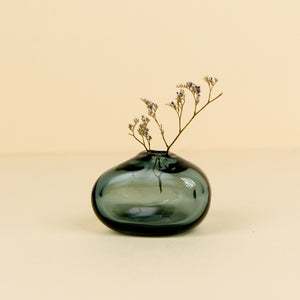 Mini Vase, Riverstone Bud - Indigo