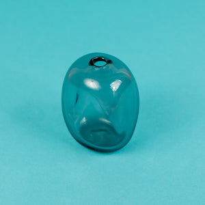 Mini Vase, Tall Rectangle Stone - Indigo