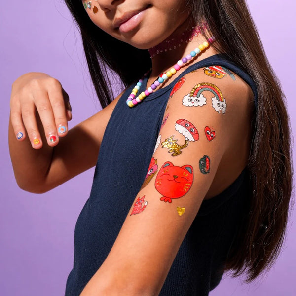 OMY Kids' Temporary Kawaii Tattoos