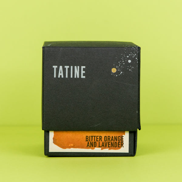 Tatine Bitter Orange and Lavender Candle box