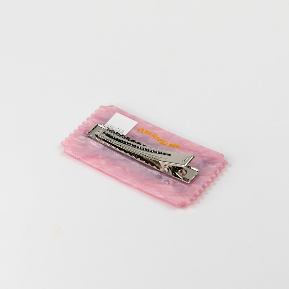 The Peach Fuzz Ticket Hair Clip