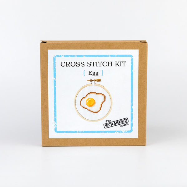 The Stranded Stitch Cross Stitch Kit Egg