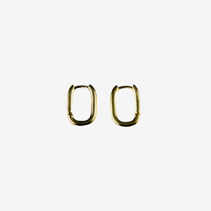 Diana Huggie Earrings by Token Jewelry