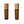 Two bottles of Onsen San hot spring body oil with wooden caps on a white background
