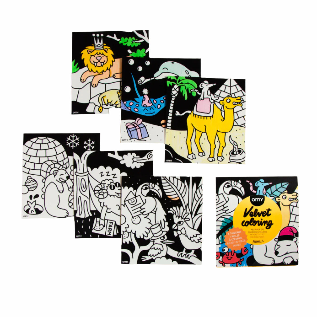 Animal Velvet Coloring