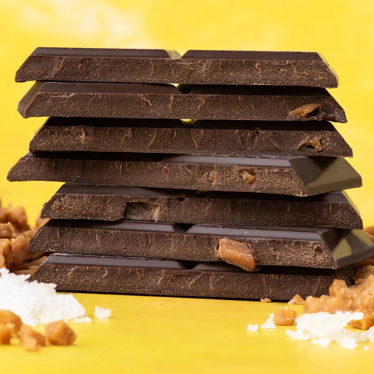 Salted Toffee Crackle Truffle Bar