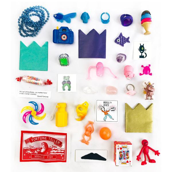 Tops Malibu Suprise Ball Mushroom Prizes