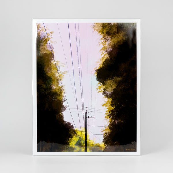Power Lines Print