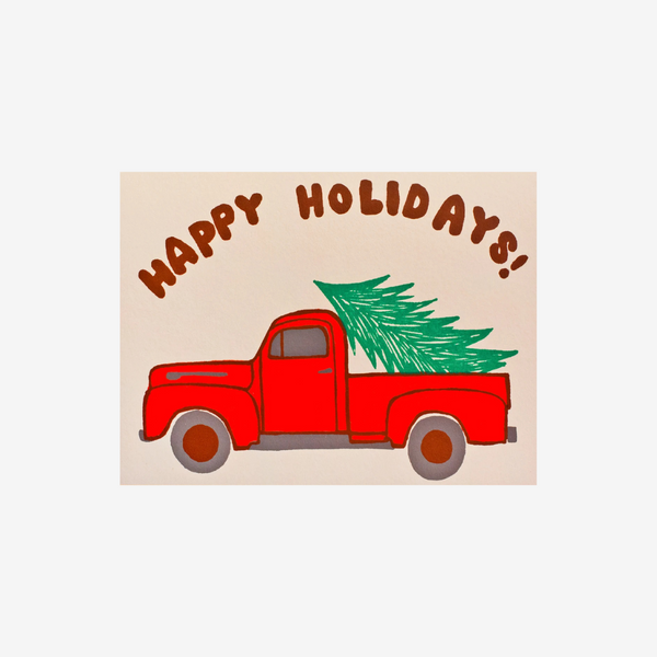 Holiday Truck Card