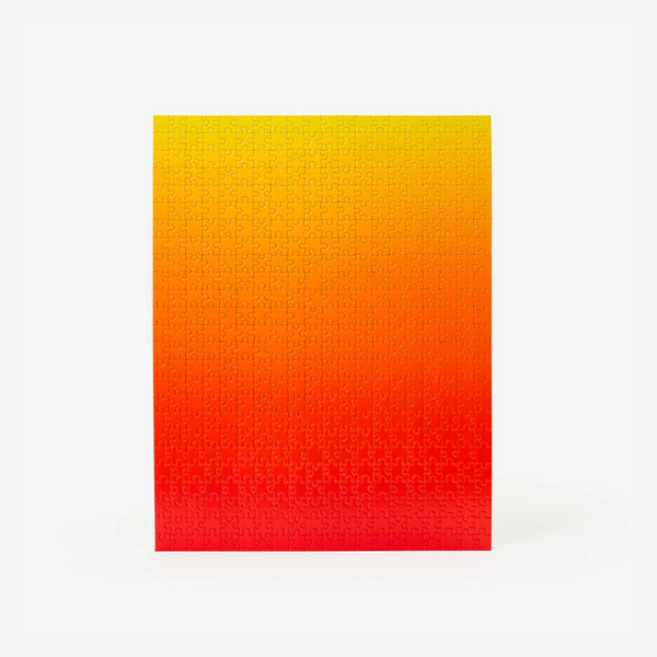 Gradient Puzzle - Red/Yellow by Areaware