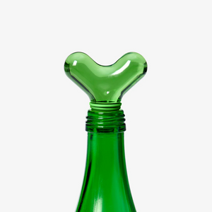 Areaware Hobknob Bottle Stopper - Green