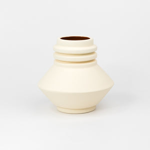 Areaware Strata Vase in Cream