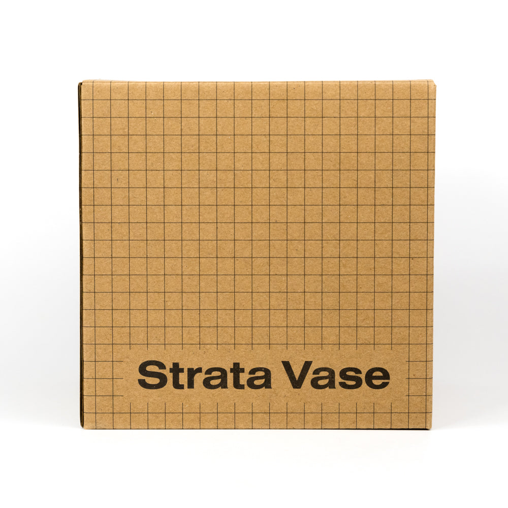 Areaware Strata Vase in Cream