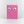 Googly Eye Mini Leather Notebook - Hot Pink