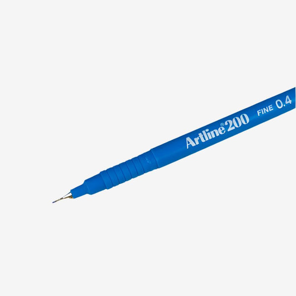 Artline 200 Pen .04mm - Light Blue