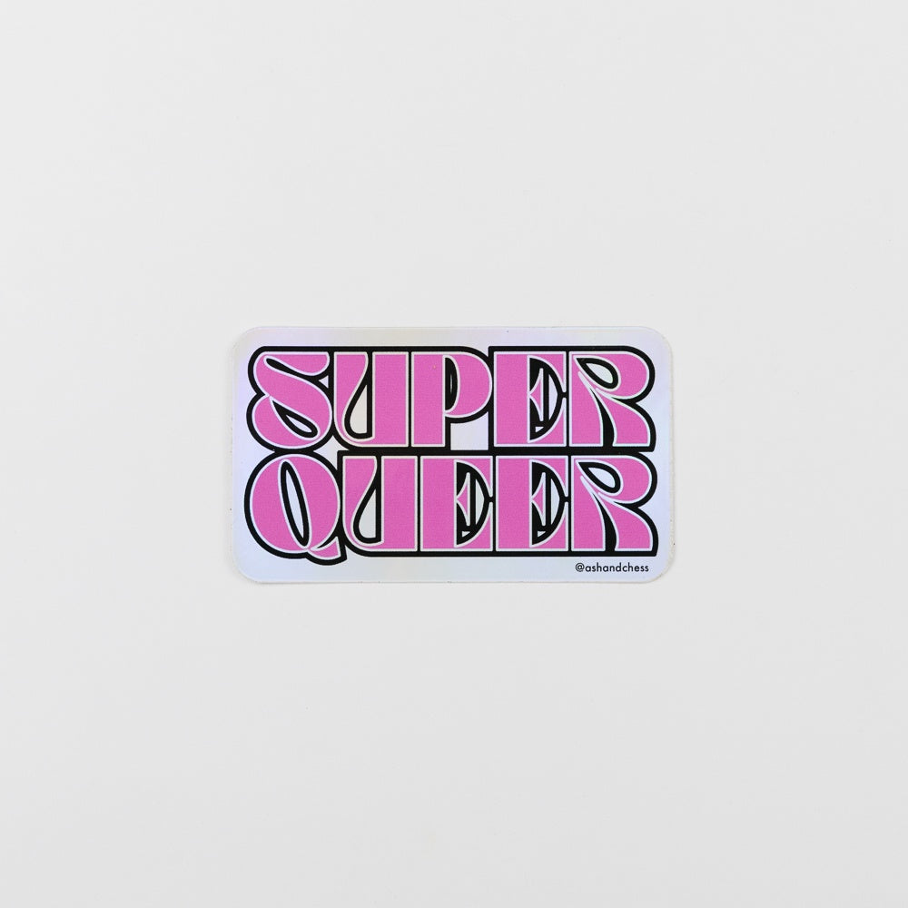 Super Queer Sticker