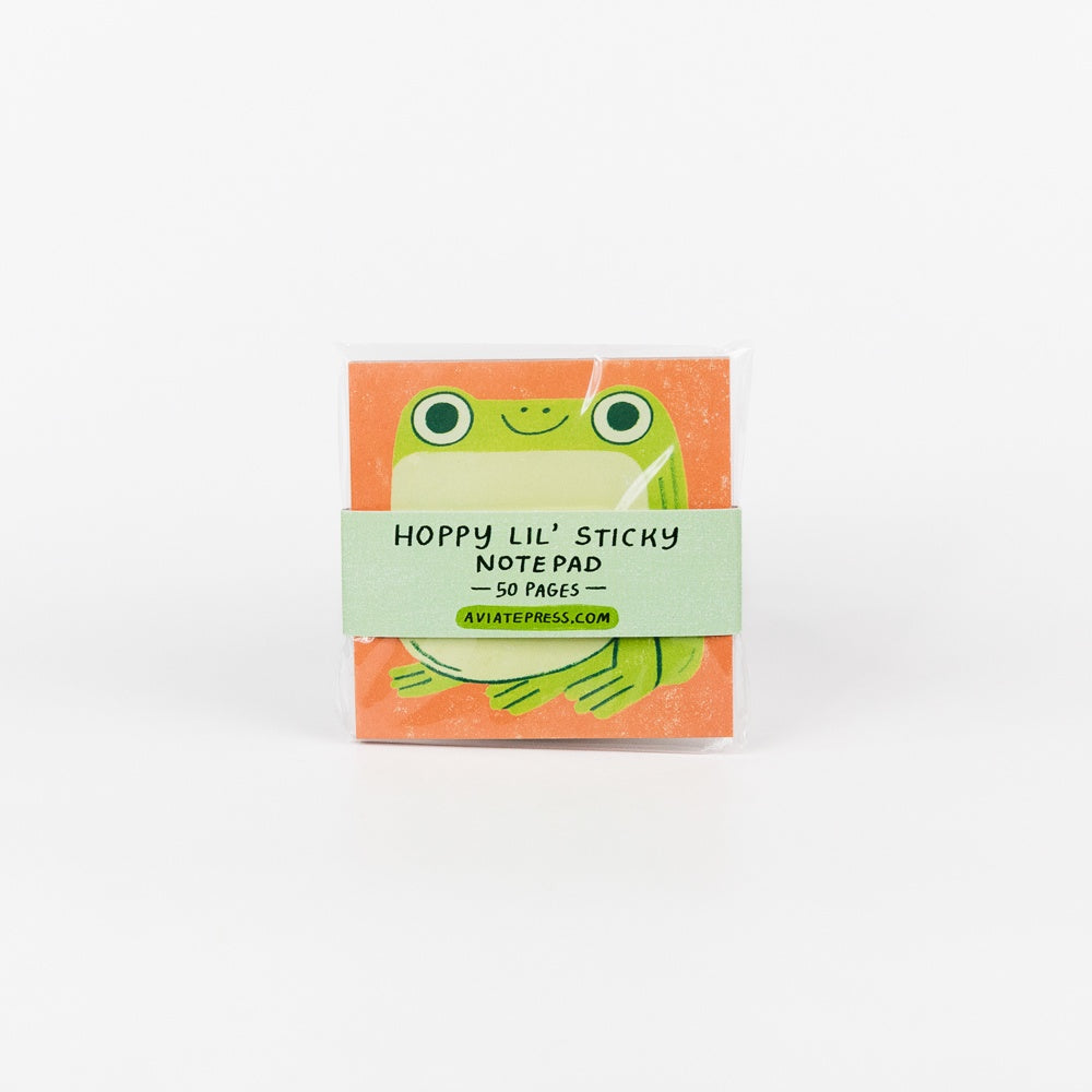 Cute Frog Sticky Notepad