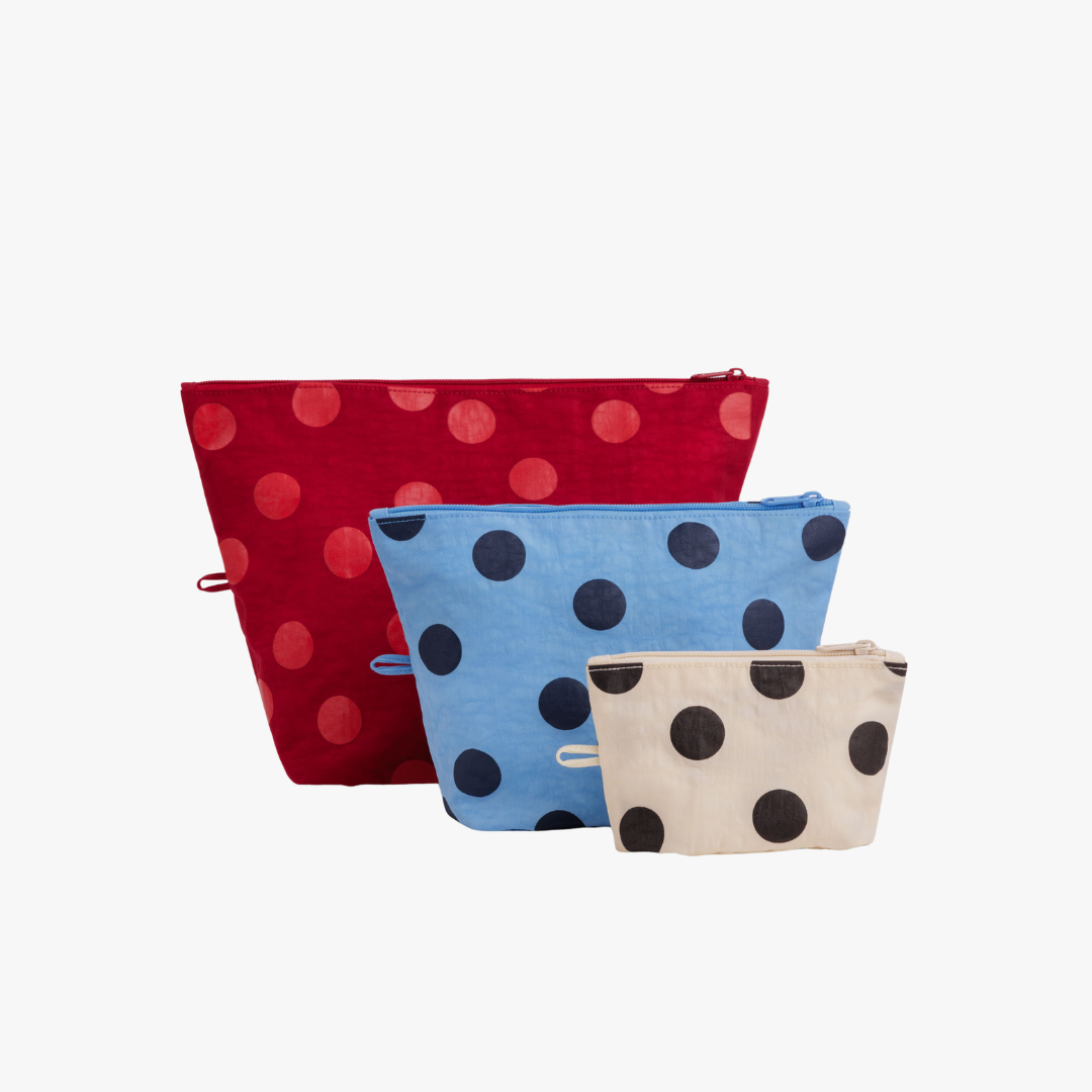 Go Pouch Set - Polka Dot Mix
