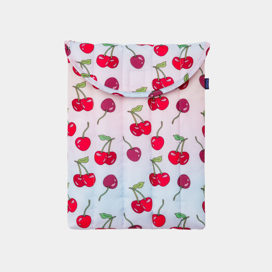Puffy Laptop Sleeve 13"/14" - Cherries