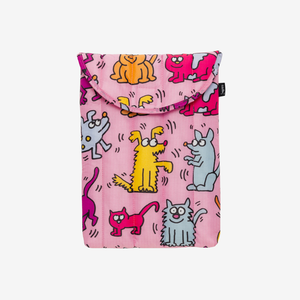 Puffy Laptop Sleeve 13"/14" - Keith Haring Pets