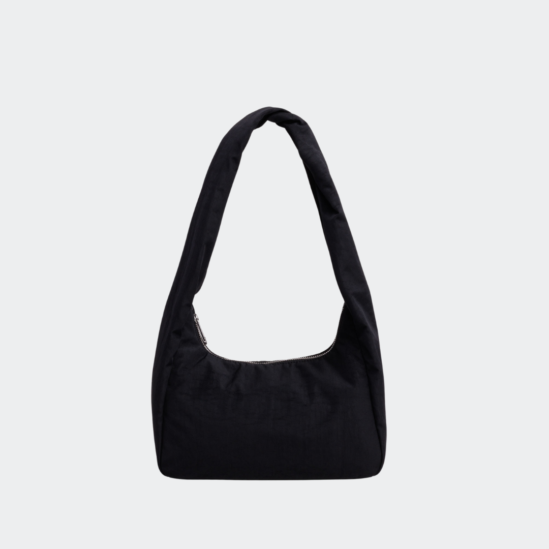 Small Nylon Meringue Bag - Black