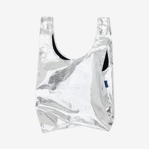 Baggu Metallic Silver