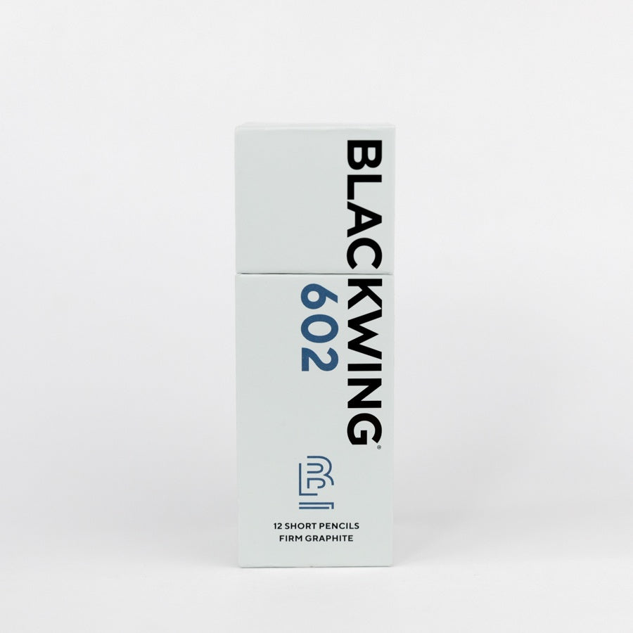 Blackwing 602 pencil box on a white background