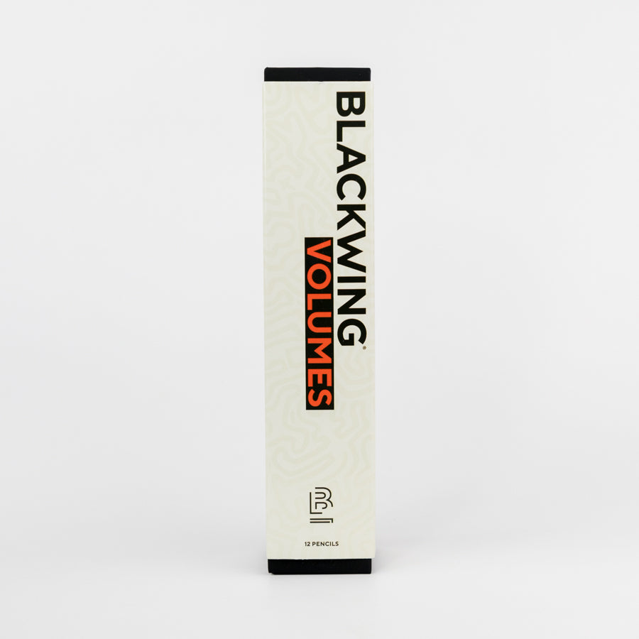 Blackwing Volumes packaging on a white background
