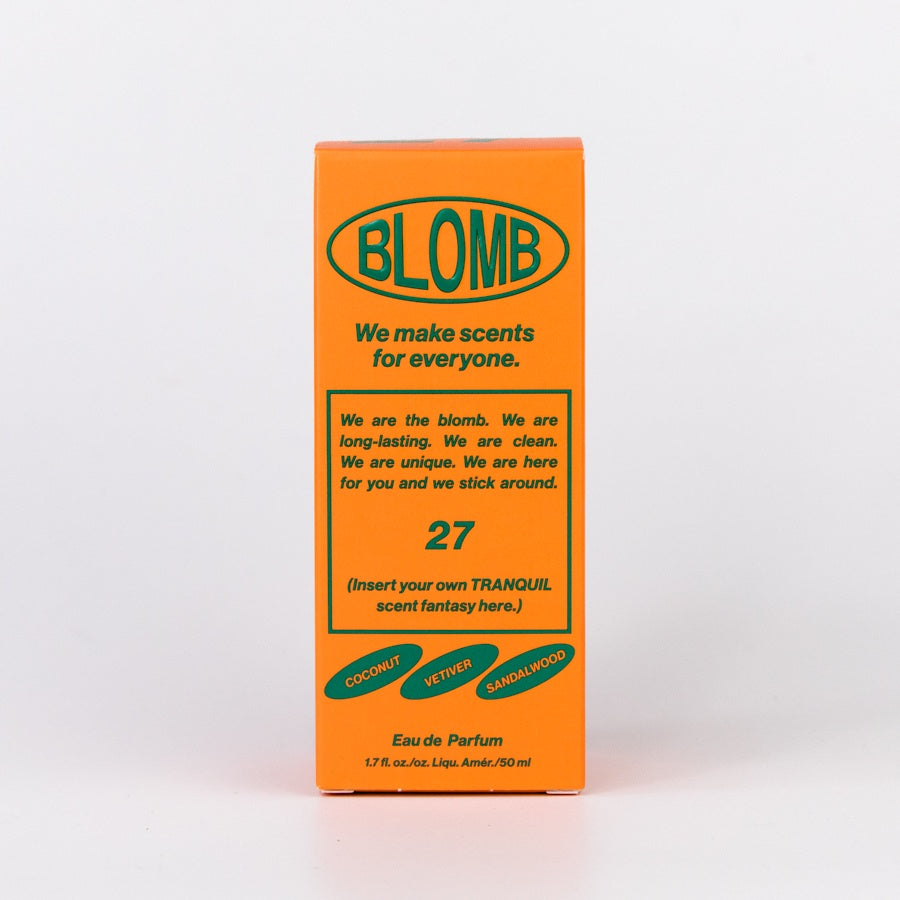 Blomb No. 27 50ml Eau De Parfum