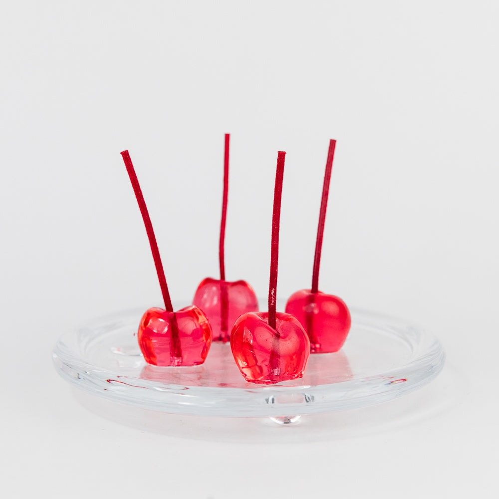 Jelly Cherry Candles - Set of 4