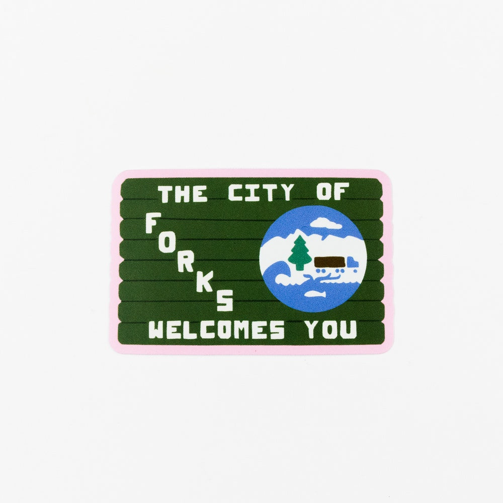 Welcome Sign Sticker
