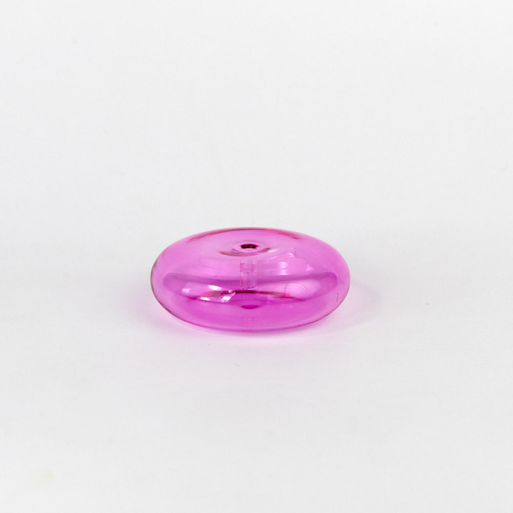 Glass Bubble Incense Holder - Orchid Pink