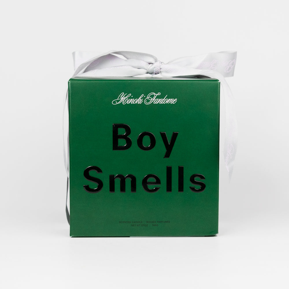 Festive Checker Hinoki Fantôme Magnum Candle