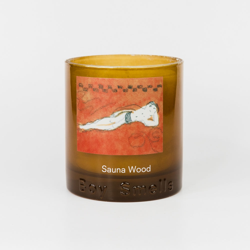 Sauna Wood Candle