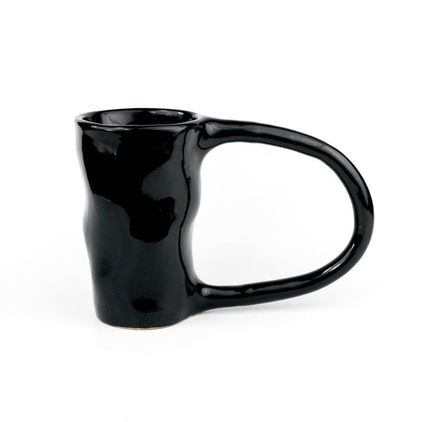 Mega Mug in Large Black by Ceju Ceramics