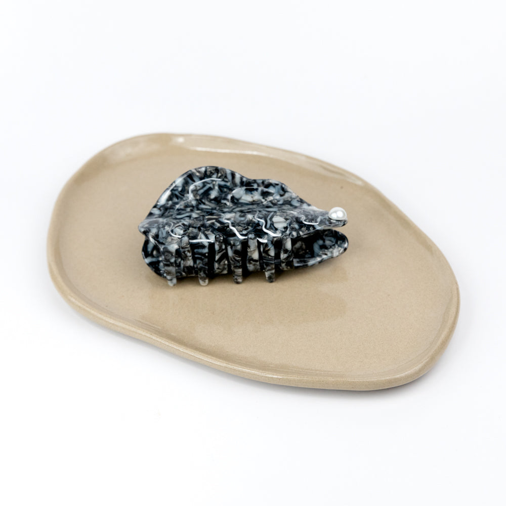 Petit Plateau tray in greige by Ceju Ceramics