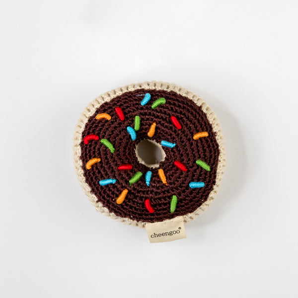 Cheengo Donut Rattle - Chocolate