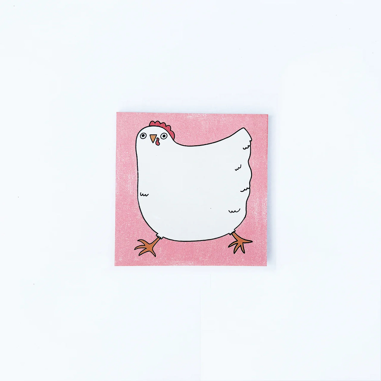 Runaway Chicken Sticky Notepad