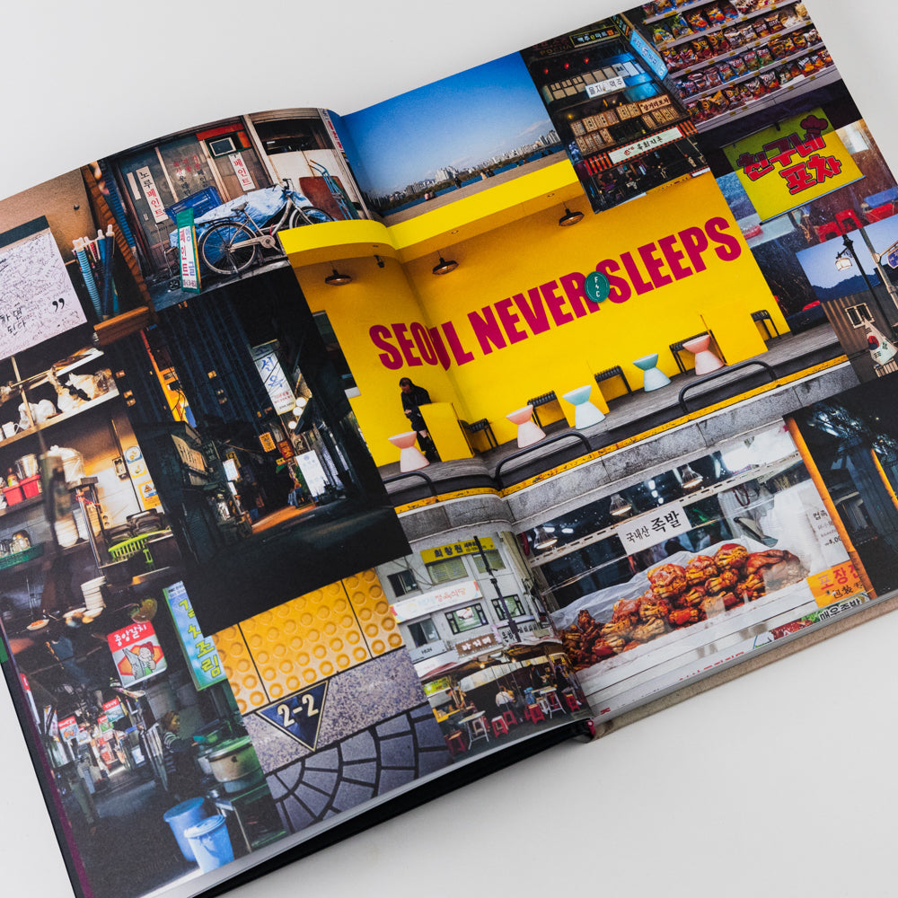 Book cover of 'Pocha' by Su Scott with colorful illustration of street food vendors.