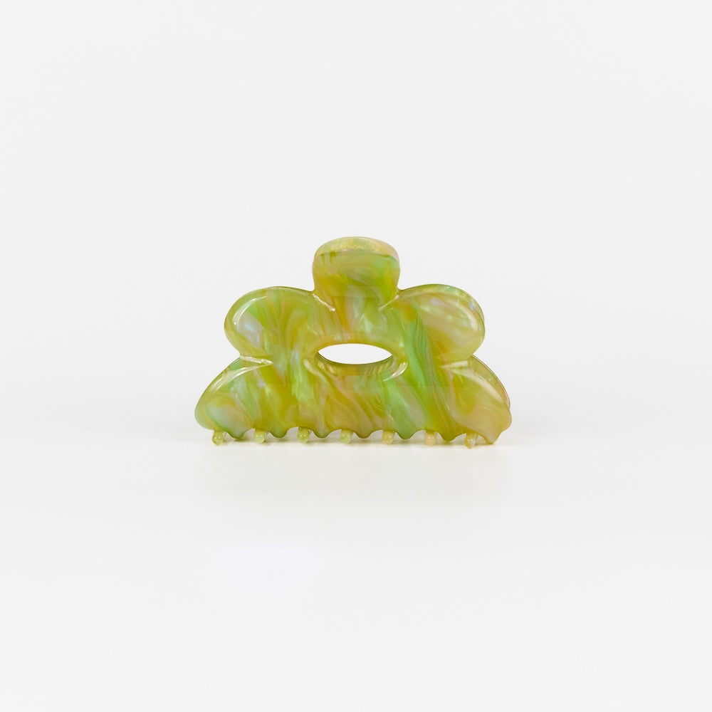 Flower Claw - Jade Swirl