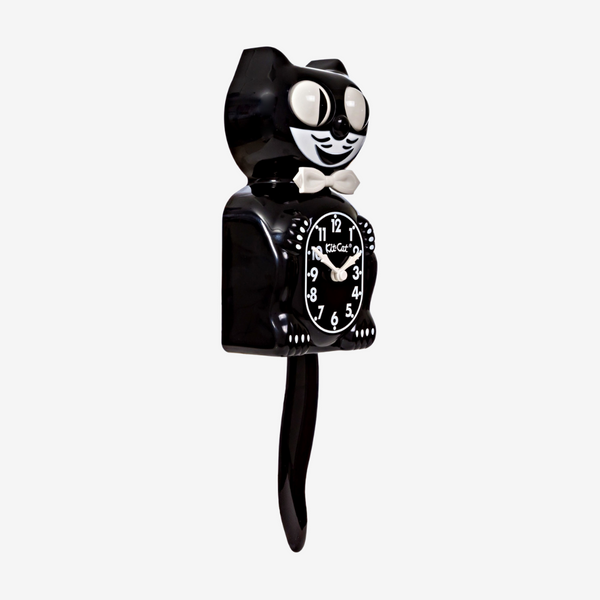 Classic Black Kit Cat Klock