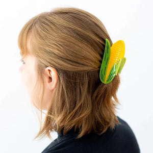 Jenny Lemons Corn Hair Claw, worn