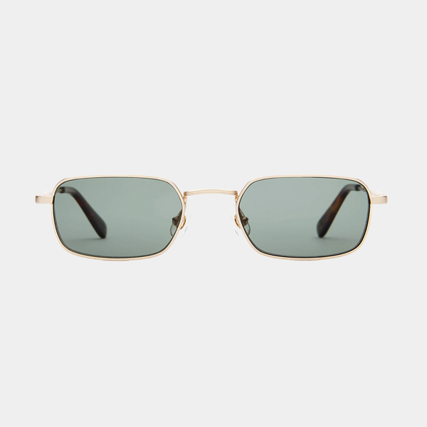 The Nu Bloom - Brushed Gold & Dark Tortoise / Polarized G15