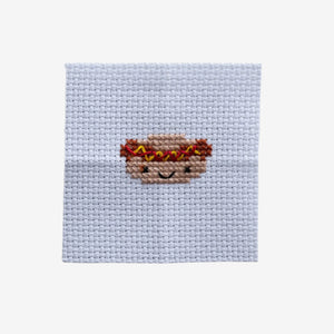 Marvling Bros Kawaii Mini Cross Stitch Kit Hot Dog